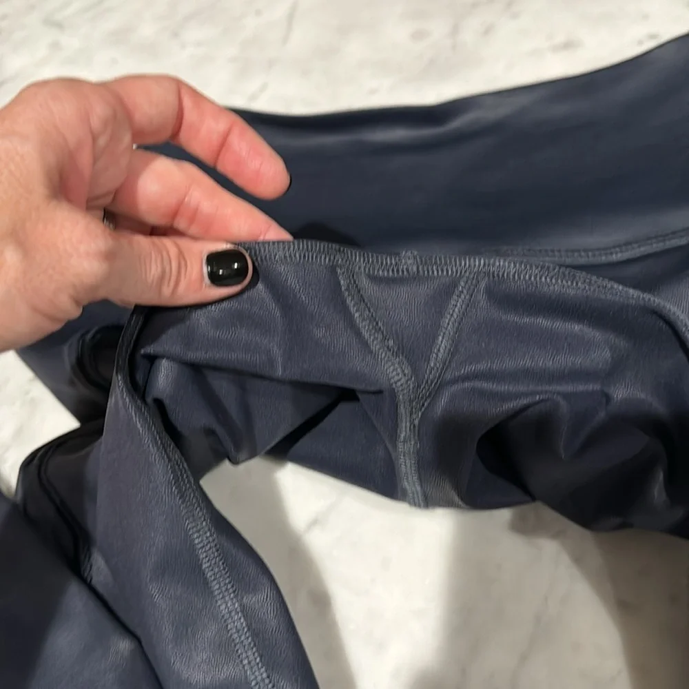 Beyond Yoga Leatherette High Waisted‎ Midi Legging - Picture 8 of 11